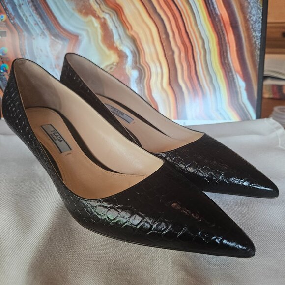 Prada Kitten Heels - Picture 1 of 5